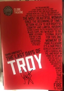 Lily Cole Signed “THE LAST DAYS OF TROY” Theatre Programme - Picture 1 of 2