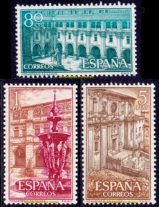 EBS Spain España 1960 - Monasteries and Abbeys (II) - Samos - 1217-1219 - MNH** - Picture 1 of 4