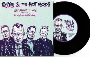 Eddie & The Hot Rods - Why Should I Care 7" Members Nine Below Zero UK Punk Rock - Foto 1 di 2
