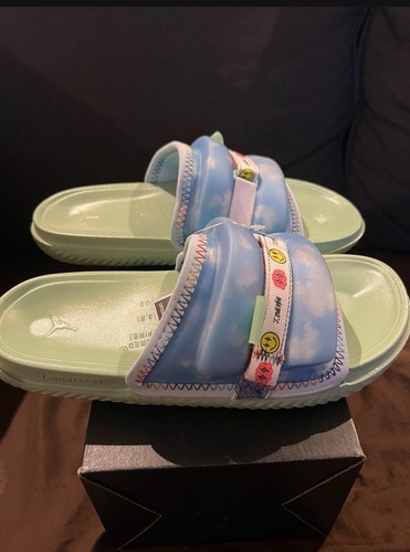 Jordan Super Play "J BALVIN" Slides Uomo Taglia:10 NUOVO CON SCATOLA
