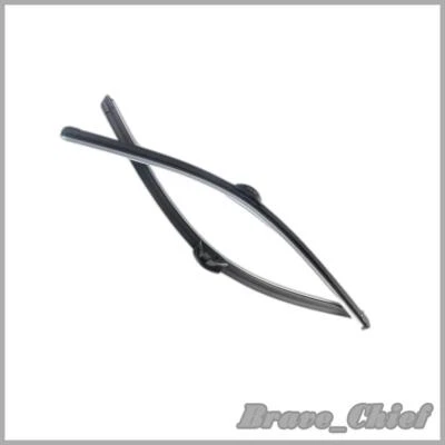 Compatível com Mercedes-Benz E CLS-Class conjunto de lâminas de limpador de para-brisa dianteiro L&R - Imagem 1 de 4