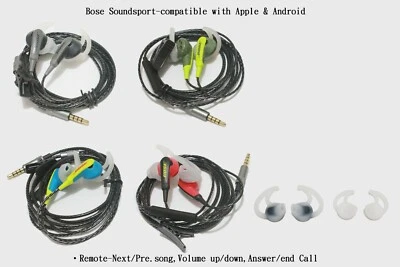 Soundsport auricolare inear cablato fai da te con telecomando IOS Android Bose - Immagine 1 di 4