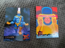 1995 Fleer ULTRA X-MEN Cyclops Cards #14 and #90 Marvel Comics Scott Summers