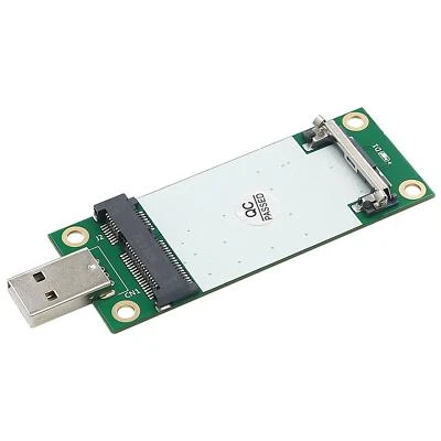 Mini PCI-E to USB Adapter With SIM card Slot for WWAN/LTE Module - Image 1 of 4