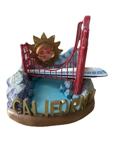 Disney California Adventure Monorail Golden Gate Bridge Uhr nicht mehr produziert funktioniert - Bild 1 von 10
