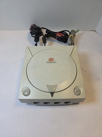 Sega Dreamcast Video Game Console With Controller Tested And Working With Cords