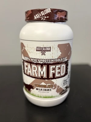 Новый топор и санки ферма кормили травы кормили сывороточный протеин изолят 2 фунта шоколадный молочный коктейль - Изображение 1 из 4