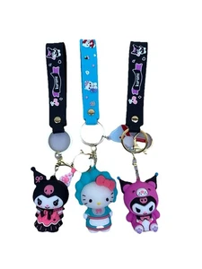 Neu Sanrio Koromi 3D Figuren Schlüsselanhänger Mehrfarbig Menge 3 - Bild 1 von 8