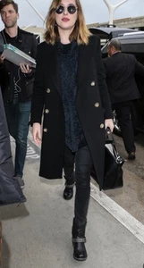 Botas de motociclista de cuero Frankie As Seen On Dakota Fanning Steve Madden 7 - Imagen 1 de 16