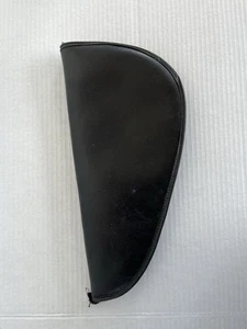 Vintage Sherpa Pistolenkoffer schwarz Leder - Bild 1 von 7