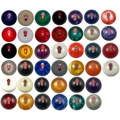 Perillas de freno Kenworth emblema (5/8"-11 roscas hembra) palanca de cambios trenzada (elige Co Foto 1 de 4