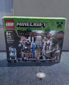 LEGO Minecraft The Mine 21118 Open Box Factory Sealed Bags Complete Retired