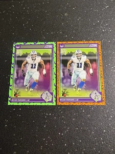 2024 Panini Score-A-Treat - Micah Parsons #77 Pumpkins Bats NFL Dallas Cowboys - Picture 1 of 2