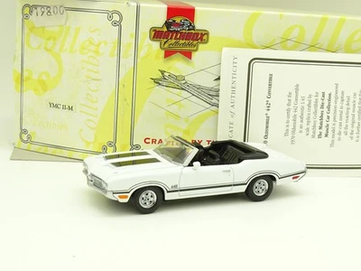 Matchbox 1/43 - Oldsmobile 442 Convertible Bianco 1970 - Immagine 1 di 2