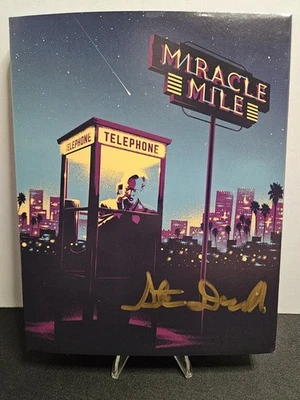 Miracle Mile Blu Ray DVD Auto By Writer/Director Steve De Jarnatt COA Real Deal Foto 1 de 4