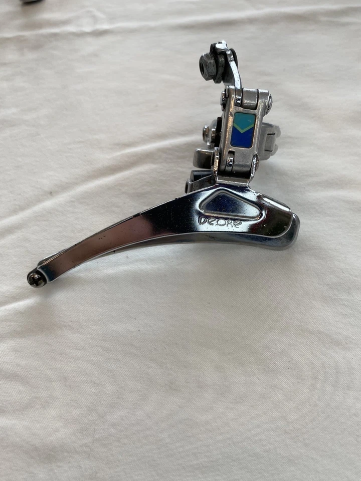 RARE Shimano Deore FD-DE10 Front Derailleur — Deore Touring 1st Generation - Image 1 of 4