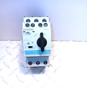 ARRANQUE MANUAL SIEMENS 3RV1021-1DA10 2,2-3,2 Amp - Imagen 1 de 2