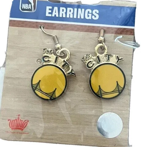 Golden State Warriors Earrings Cover