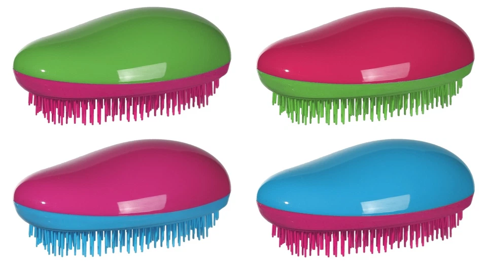 Haarbürste Bürste Tangle-Design Entwirrbürste NEON Magic Haarentwirrung Detangle - Bild 1 von 1