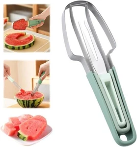 3-in-1 Stainless Steel Watermelon Popsicle Cutter Watermelon Cutter Slicer Tool - Picture 1 of 6