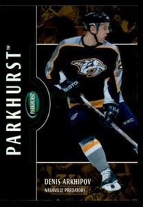 2002-03 Parkhurst Gold #178 Denis Arkhipov #6/10 (ref 92541)