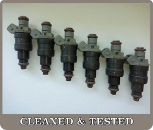 Injectors 53030778 JEEP 4.0L Grand Cherokee Wrangler set of 6 CLENED&TESTED - Picture 1 of 4