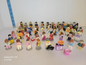 Lego Minifigures Unique Collectible Lot of 51, w/ Accessories - Picture 1 of 22