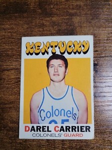 1971 TOPPS BASKETBALL DALE CARRIER #177 KENTUCKY COLONELS VINTAGE 1970S ABA NBA