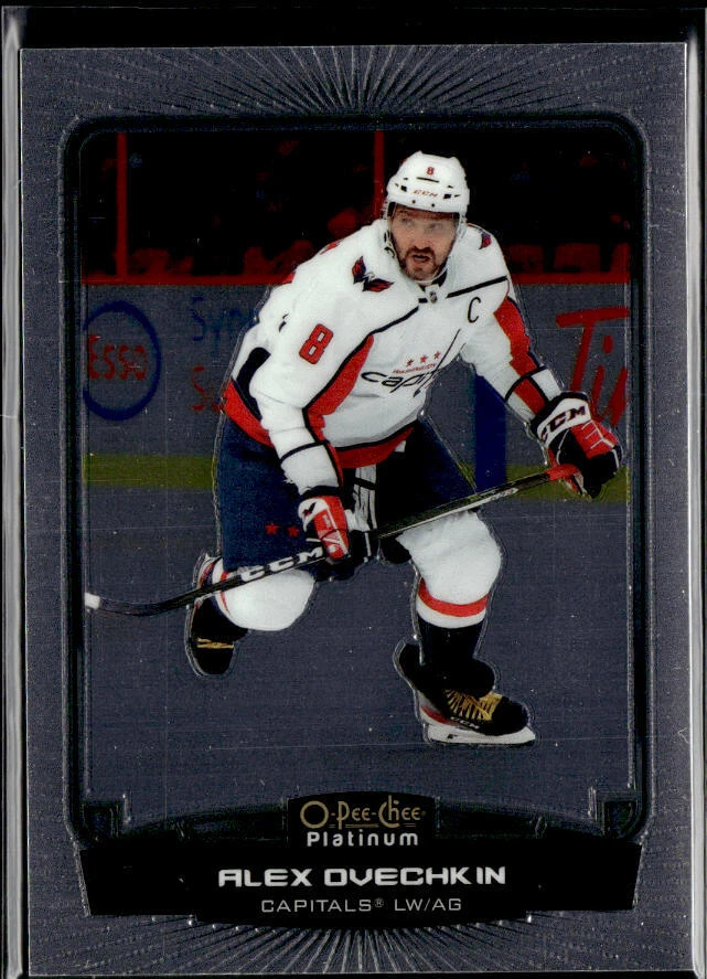 2022-23 O-Pee-Chee #P-AO Alex Ovechkin O-Pee-Chee Platinum Previews - Image 1 of 2
