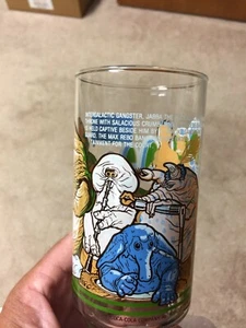 Star Wars Return of Jedi Burger King-Coca-Cola Sammlerstück Tumbler-Gläser Jabb - Bild 1 von 7