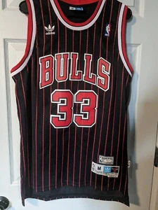 Adidas #33 Scottie Pippen NBA Chicago Bulls 1995-96 Hardwood Classic Jersey M - Picture 1 of 6
