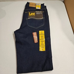LEE Herren Jeans Brandneu 32x34 Regular Fit Straight Leg Stretch - Bild 1 von 5