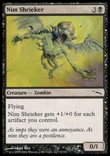Magic the Gathering MTG Nim Shrieker (73) Mirrodin   LP