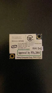 SCHEDA MODEM TOSHIBA PK01000L10 (A/N PK01000L10) usata - Picture 1 of 2
