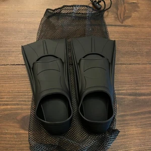 Aletas de natación para niños XXXXS cómodas aletas de silicona natación buceo principiantes - Imagen 1 de 4