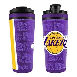 Los Angeles Lakers WinCraft 26oz. 4D Edelstahl Eisschüttler Flasche - Bild 1 von 3