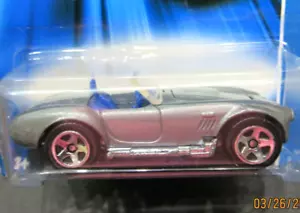 GRAY SHELBY COBRA 427 S/C 5 SP 2006 #212 HOT WHEELS 1/64 DIECAST - Picture 1 of 12