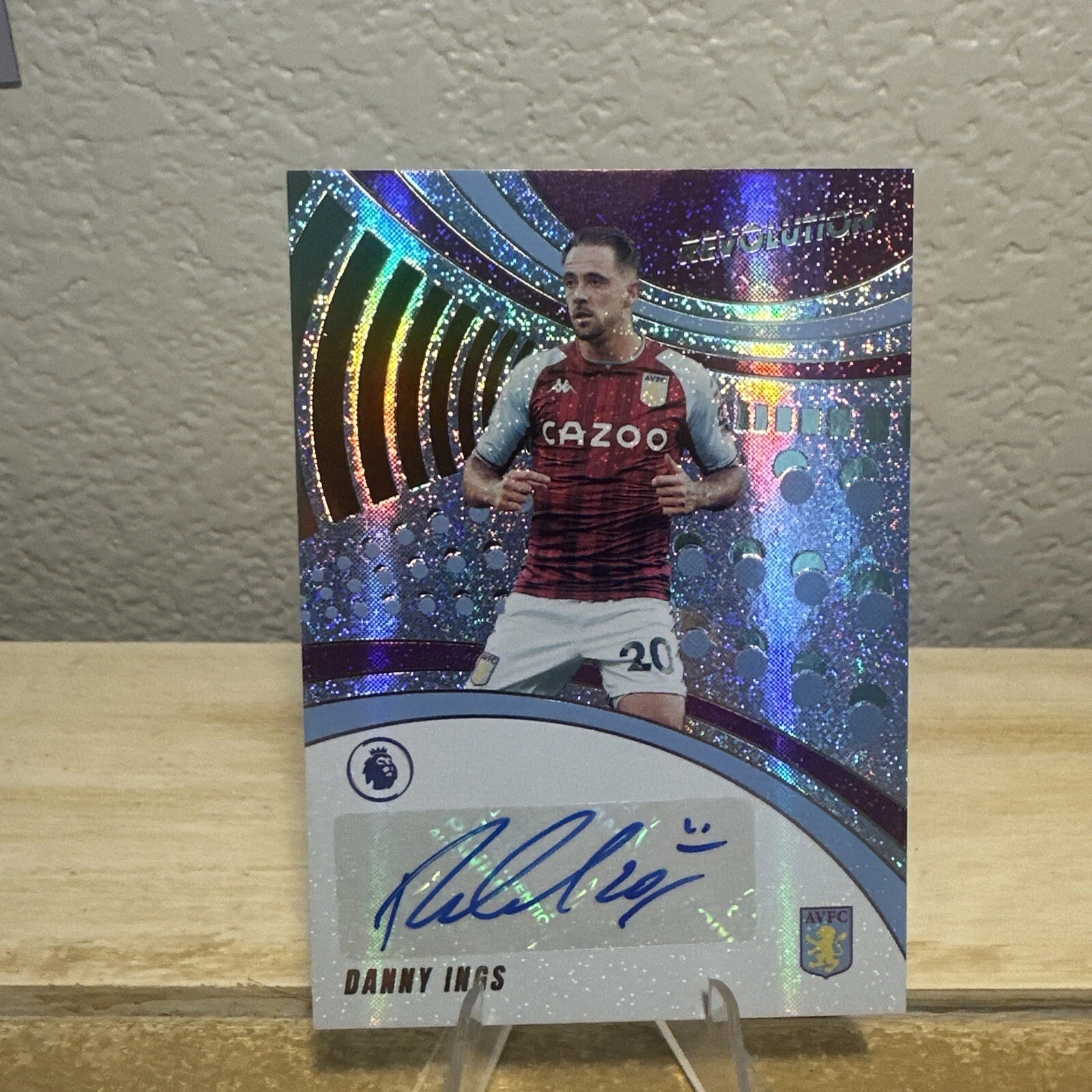 Danny Ings 2021 Revolution EPL Premier League Soccer Auto Aston Villa