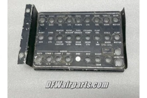 24140-000, 24140-00, Piper PA-30 Twin Comanche Circuit Breaker Panel - Picture 1 of 2