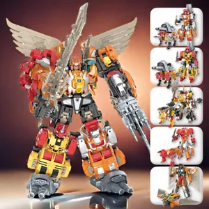5/6 IN 1Predacons Combiners Wars KO Transformers Predaking G1 35 cm senza scatola in magazzino - Foto 1 di 23
