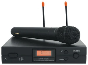 Audio Technica ATW-2120CI Wireless Handheld Microphone System - I Band ATW-2120C - Picture 1 of 11