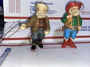 2 Vintage Western Weihnachten Weihnachtsschmuck - Bild 1 von 4