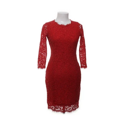 H&M, Kleid, Größe: XS, Rot, Baumwolle/Polyamid/Polyester/Viskose, Spitze #lAJ - Bild 1 von 4