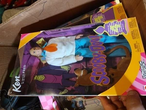 Brand New Mattel 2002 Barbie Scooby-Doo Cartoon Network Ken as Fred #B3284, NRFB - Picture 1 of 9