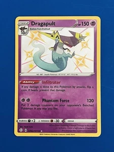 Dragapult SV062/SV122 - Shining Fates - Shiny Holo Tarjeta Pokémon Rara - Imagen 1 de 2