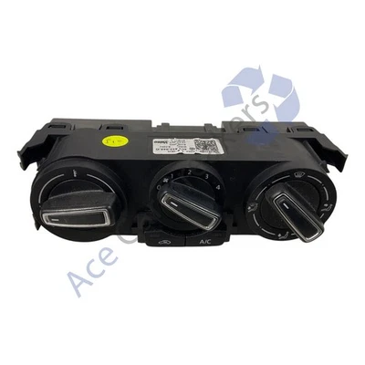 VW Polo 6C 3Dr 14-17 Facelift Climate Control Panel 6C0820045 - Image 1 of 4