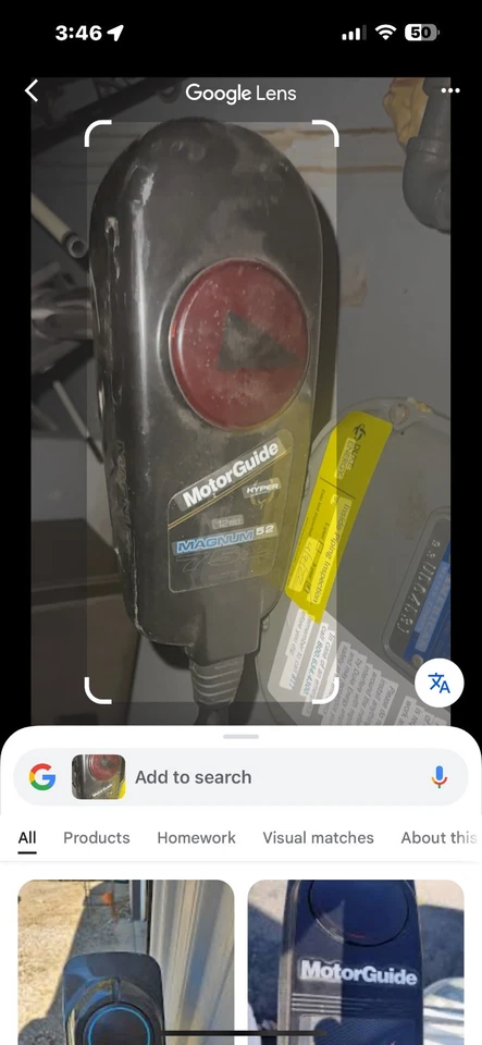 Motor de trooling para barco Motoguide HYPER 752 Foto 1 de 1