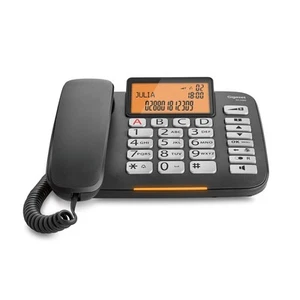 Gigaset DL580 Festnetztelefon mit Anrufer-ID und Lautsprecher - Zdjęcie 1 z 5