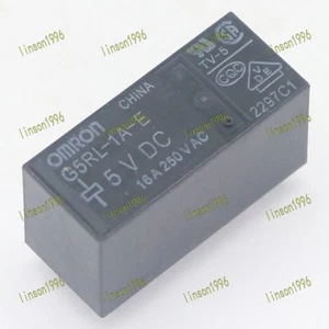 NEW OMRON  G5RL-1A-E-5VDC 5V 6pins 16A 250VAC Relay - Picture 1 of 5