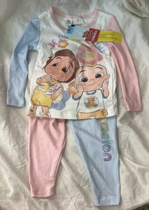 Infants CUTE 2pc CoComelon Pajama Set Size 3y - Picture 1 of 7